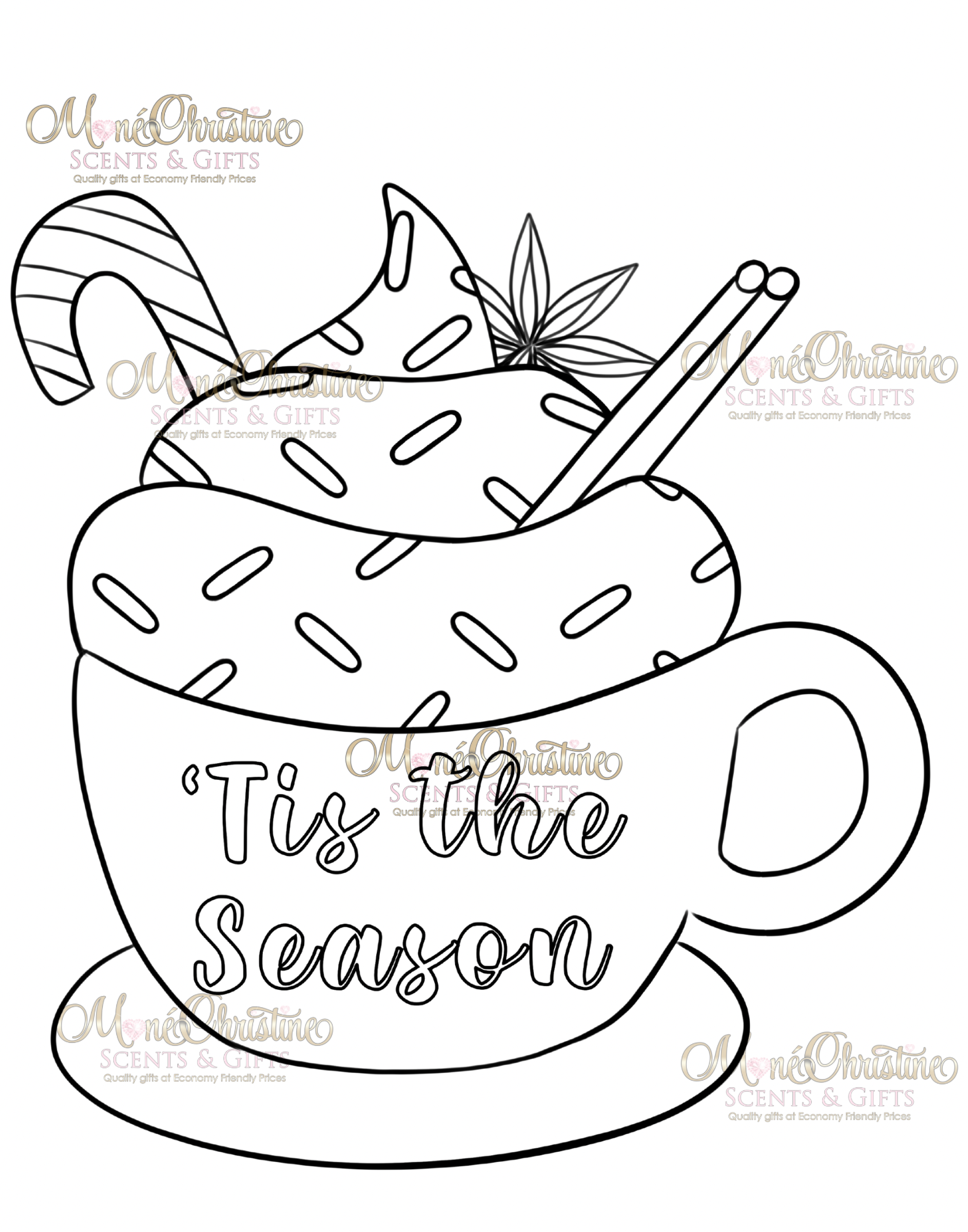 Tis the Season - Paint Canvas