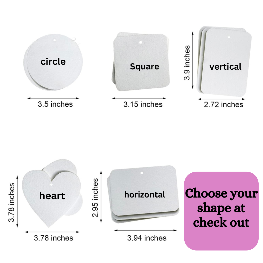 Personalized Car Air Fresheners