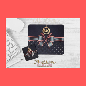 Personalized Mouse Pad with matching Coaster