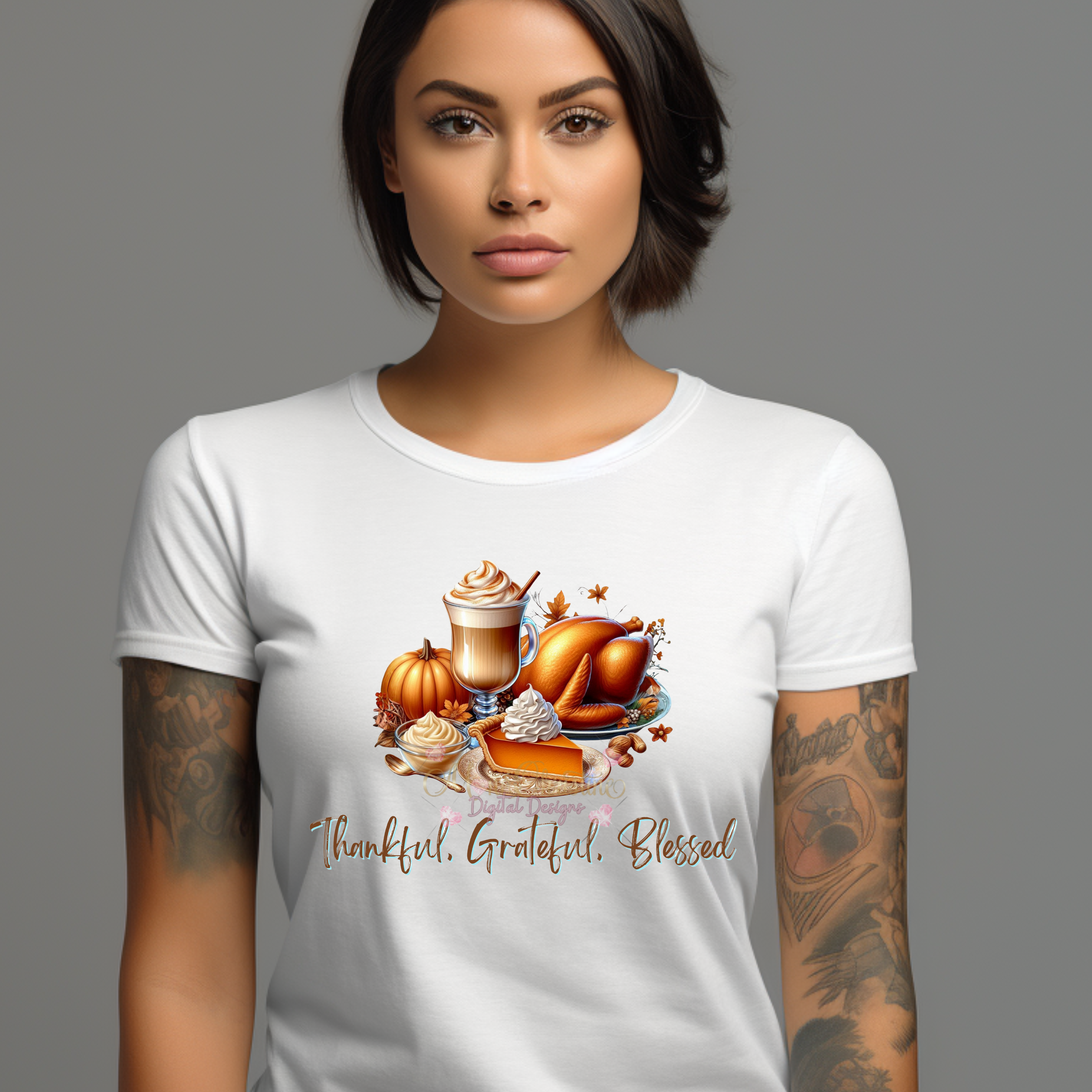 Thankful, Grateful, Blessed - Thanksgiving