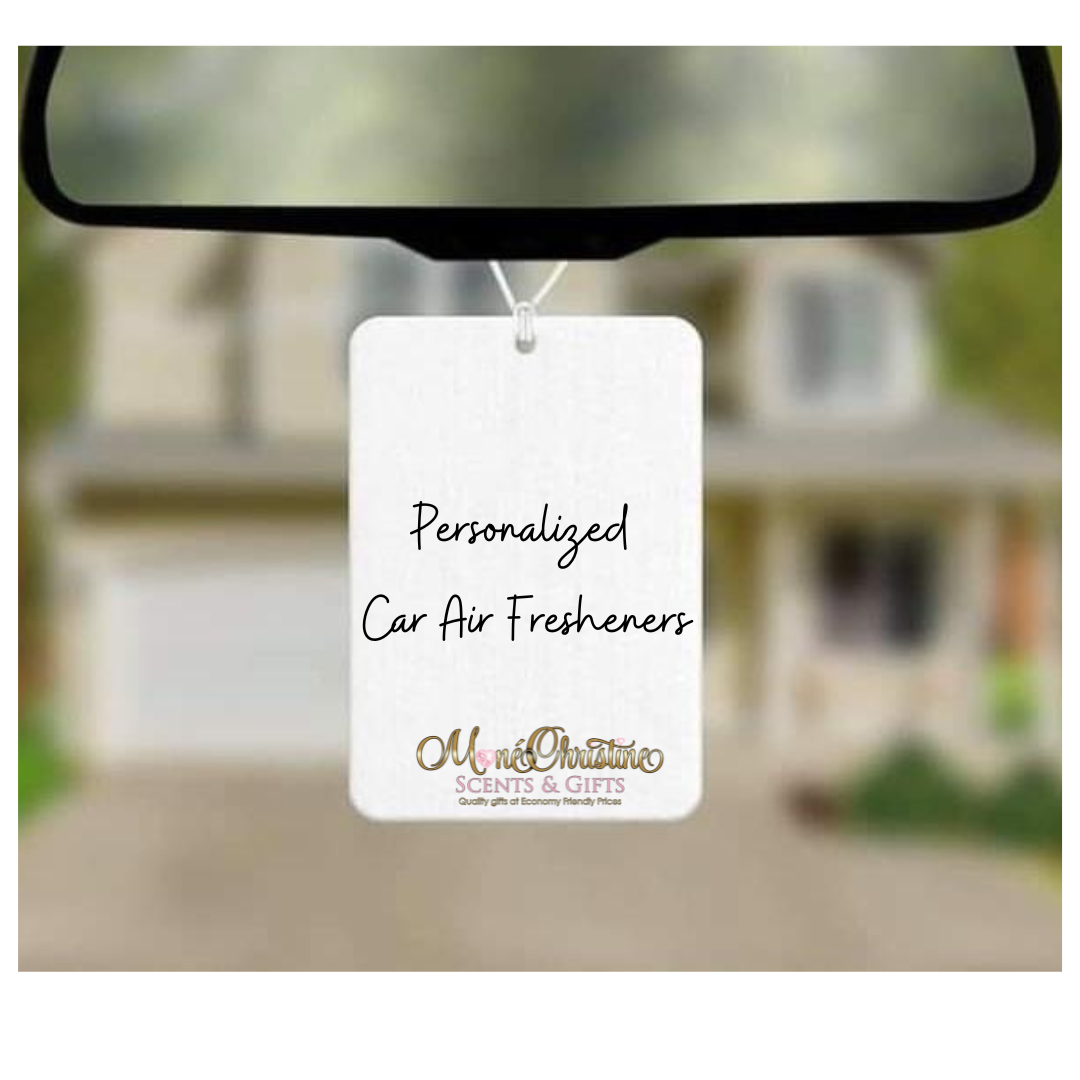 Personalized Car Air Fresheners