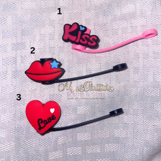 Valentine's Straw Toppers