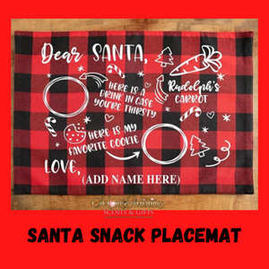 Santa Snack Placemat