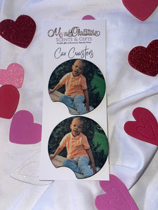 Valentine’s Car Coasters